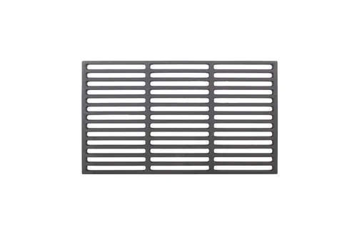 Baumarktplus Grillrost 54x34cm Gussrost - Hochwertiger emaillierter Gusseisen-Grillrost (54 x 34 cm) für gleichmäßige Hitzeverteilung und einfache Reinigung, ideal für Garten, Feuerstellen und Camping.