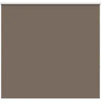 vidaXL Verdunkelungsrollo Kaffeebraun 150x150 cm - Praktisches Rollo für Sicht- und Lichtschutz, aus langlebigem 100% Polyester, einfach zu montieren ohne Bohren. Ideal für Wohnungen, Büros und Cafés.