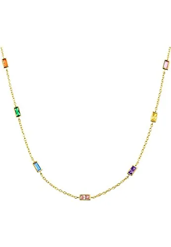 s.Oliver Halskette 925 Sterling Silber mit Zirkonia von s.Oliver