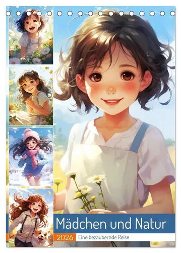 Rose Hurley | Mädchen und Natur. Eine bezaubernde Reise (Tischkalender 2026...