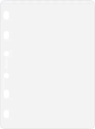 Filofax Transparenter Umschlag mit Öffnung oben