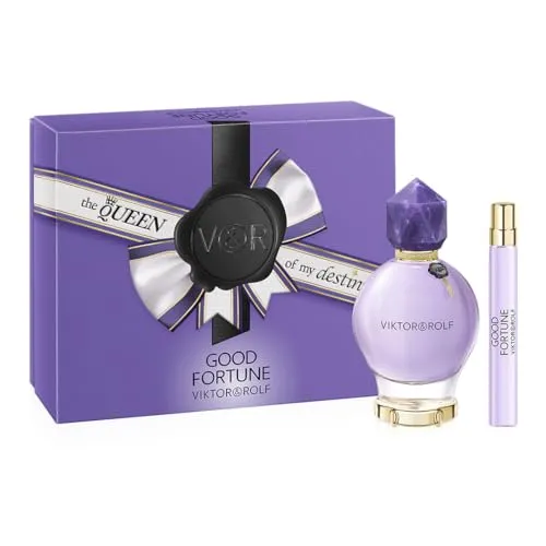 VIKTOR&ROLF GOOD FORTUNE EDP 90ml + EDP 10ML - Eau de Parfum für Damen, verführerischer Duft mit floralen Noten und einem praktischen 10ml Reiseformat.
