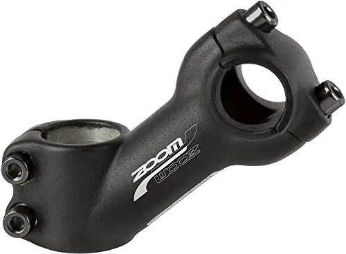 Zoom Vorbau, Schwarz/Klemme schwarz, 1 1/8