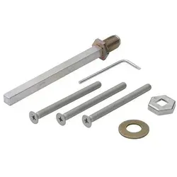 Hoppe Befestigungsset Stift 8mm für div.Türstärke für WG Schutzbeschläge ES1/ES2, Türstärke: 77-82mm