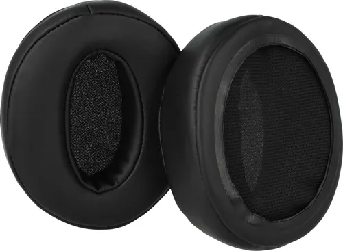 vhbw 2x Ohrpolster kompatibel mit Sennheiser HD 4.50BTNC, HD 4.50SE, HD 400S, HD4.50, HD 4.50BT Kopfhörer Headset, Schaumstoff / Kunststoff Schwarz