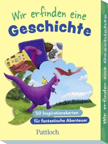 Wir erfinden eine Geschichte: 50 Inspirationskarten für Fantastische Abenteuer | Kreatives Erzählspiel ab 10 Jahren Grundschulkinder