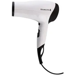 Remington Ionen-Haartrockner D3015 - Haartrockner mit 2000 W, kompaktem Design und Ionenpflege für gleichmäßige Wärmeverteilung. Ideal für präzises Styling mit Stylingdüse und Diffusor für extra Volumen.