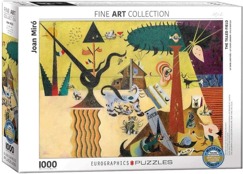 Puzzle 1000 Teile Puzzle - Puzzle - Miro - Das bebaute Feld, Puzzleteile