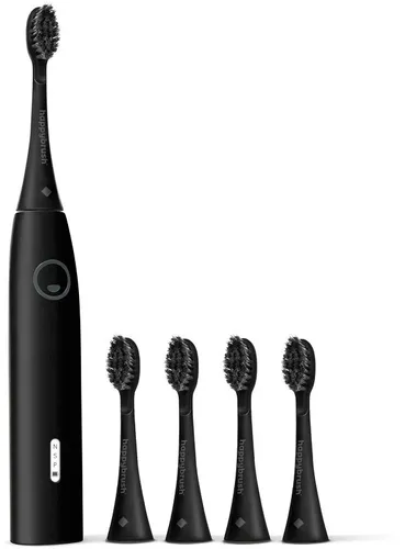 happybrush ECO VIBE 3 Starterkit + 4 Refills (Schwarz) von happybrush