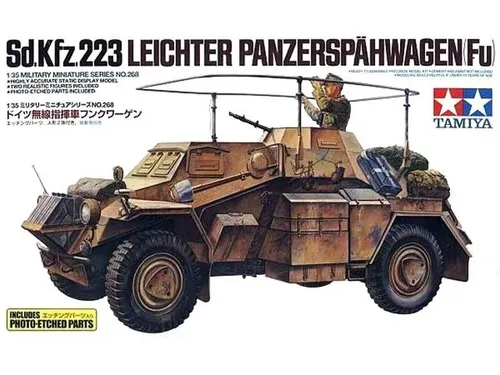 Tamiya 35268 Sd.Kfz.223 w/Photo Etched Part 1/35
