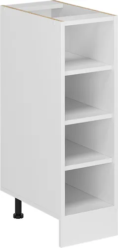 Vicco Unterschrank R-Line, Weiß, 25 cm in weiß von Vicco