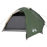 vidaXL Kuppel-Campingzelt für 4 Personen in Grün