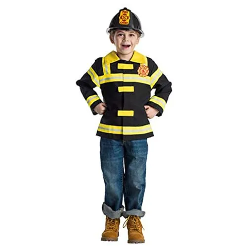 Dress Up America Feuerwehr Kostüm Kinder – Rollenspiel- Und Anziehsets Für Kinder – Kostümanziehsachen Für Kleinkinder