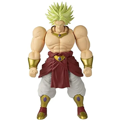 Dragon Ball Bandai Super - Riesenlimitbrecherfigur 30 cm - Animierter Broly - Actionfigur für Kinder ab 4 Jahren, große 30 cm gelenkige Broly Figur, ideal zum Ausstellen und Sammeln aus der Dragon Ball Super Serie.