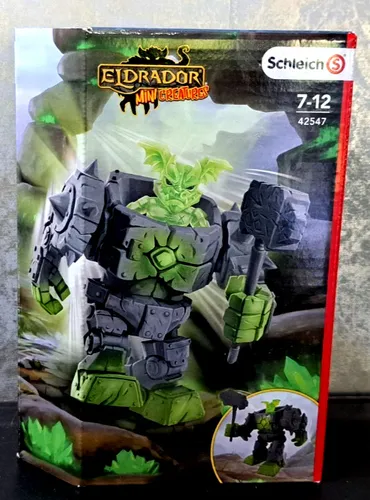 Schleich Eldrador Mini Creatures - 42547 Stein-Roboter - Neu & OVP