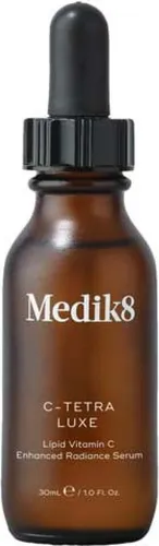 Medik8 C-Tetra Luxe Vitamin C Skin Serum 30ml - Sonstige Gesichtspflegeartikel, revitalisierendes Antioxidans für ein strahlendes Hautbild und sichtbare Anti-Aging-Effekte.