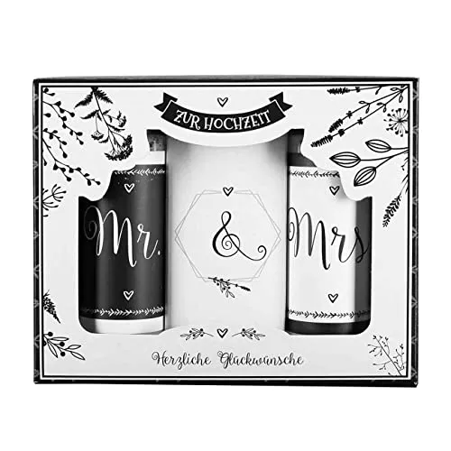 Lustapotheke® Duschgel Geschenkset zur Hochzeit -Mr & Mrs-