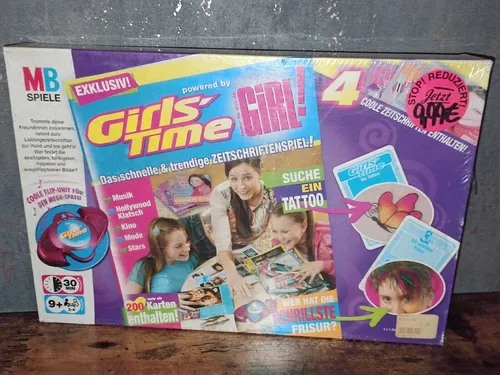 Girls Time Bravo Girl Spiel - 2005 MB Spiele Neu in Folie Vollständig