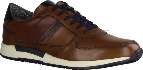 Sioux Rojaro-700 Sneaker in Übergrößen Braun - Stylische Herrensneaker in Übergröße, aus hochwertigem Glattleder mit supersoftem Wechselfußbett für maximalen Komfort. Ideal für formelle und informelle Anlässe.