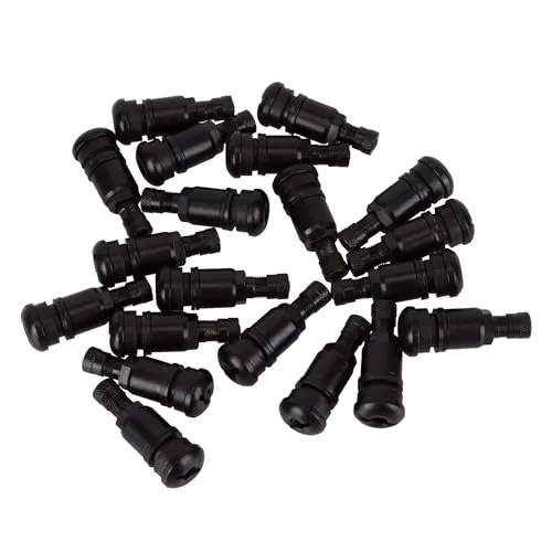 Produktbild RepTools 20x PKW Metallventil schwarz Ø 11,3mm für Alufelgen Auto Reifenventil Felgenventil