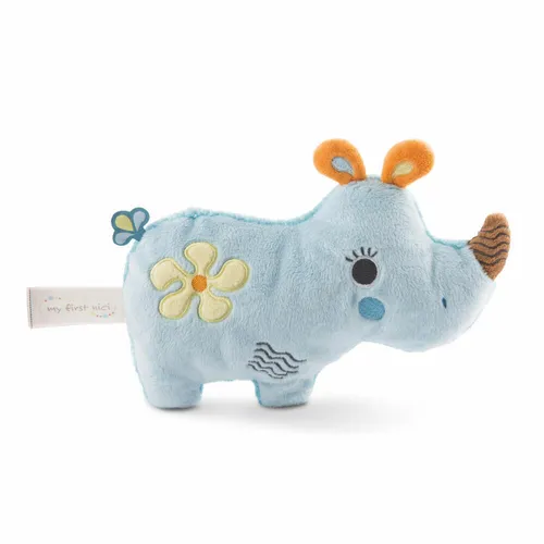 NICI My First Nici Wombi Tombi Schmusetier 2D Nashorn Manuffi Kuscheltier 20 cm