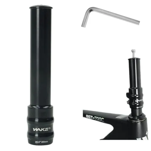 FOMTOR Lenkererhöhung Fahrrad, Fahrrad Vorbau Riser, Fahrrad Gabel Vorbau Extender, Stem Adapter, Bike Stem Fork, für 1-1/8