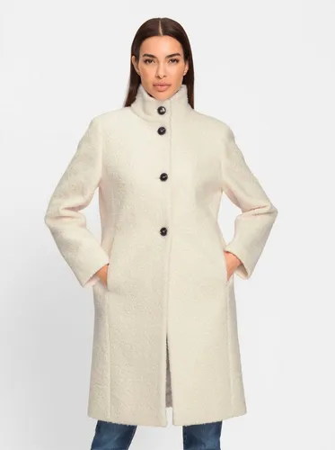 heine Langmantel beige Größe 48 von Heine
