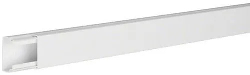 Hager LF4006009016 - 2m Leitungsführungskanal aus PVC 40x60mm, ideal für sichere Elektroinstallationen und einfache Montage