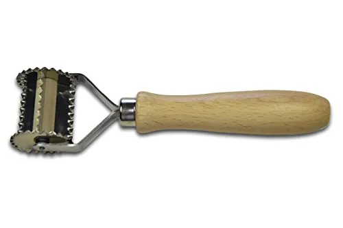 ELETTRO CENTER Mittlere Tagliatortelli mit gezackten Klingen, 38 mm