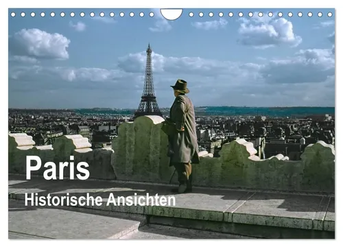 Paris - Historische Ansichten Wandkalender 2026 - Hochwertiger Wandkalender mit 12 beeindruckenden Fotos von Paris. Ideal als Geschenk für jeden Anlass. Robuste Spiralbindung und umweltfreundliches Papier sorgen für lange Freude.