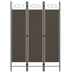 vidaXL 3-tlg. Raumteiler Anthrazit 120 x 180 cm von vidaXL