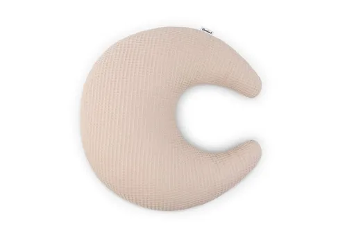 Ehrenkind Dekokissen Mond aus Bio-Baumwolle in beige von Ehrenkind