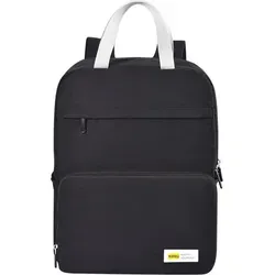 MODFU Rucksäcke, Faltbarer Rucksack, Leichter & robuster Reiserucksack mit mehreren Fächern, wasserdicht, ideal für Männer, Frauen, Wandern & A... - Schwarz