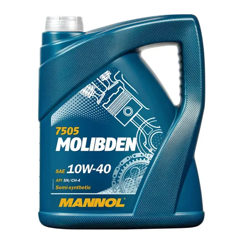 Mannol 7505 Molibden 10W-40 Motoröl 5 Liter in braun von MANNOL