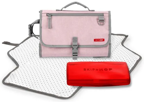 Skip Hop Pronto Wickeltasche Pink Heather in pink von Skip Hop