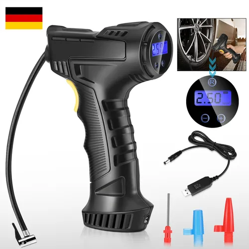 LETGOSPT Elektrische Luftpumpe 150PSI