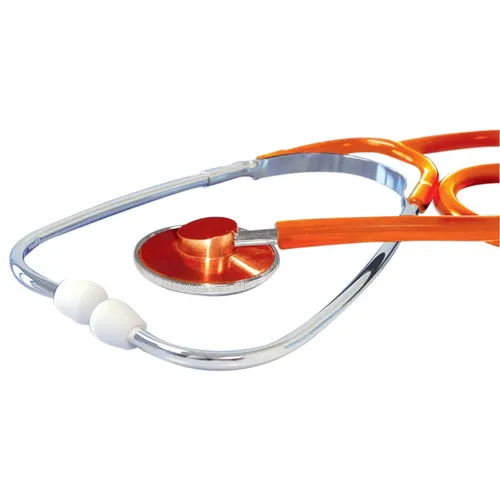 megro Ratiomed Flachkopf Stethoskop orange