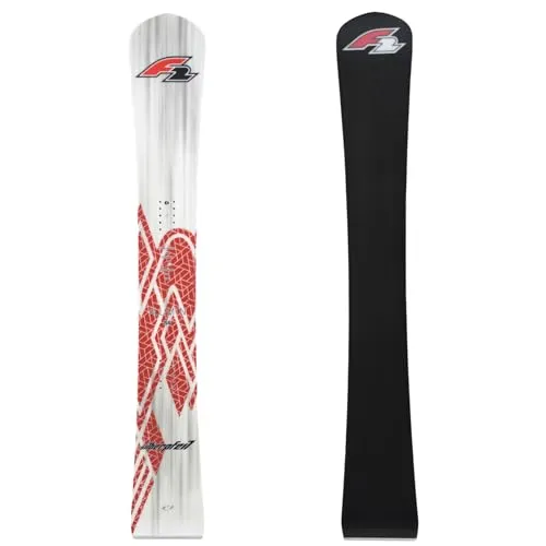 F2 Snowboard Silberpfeil Race 168 cm Silber/Rot 2024/25