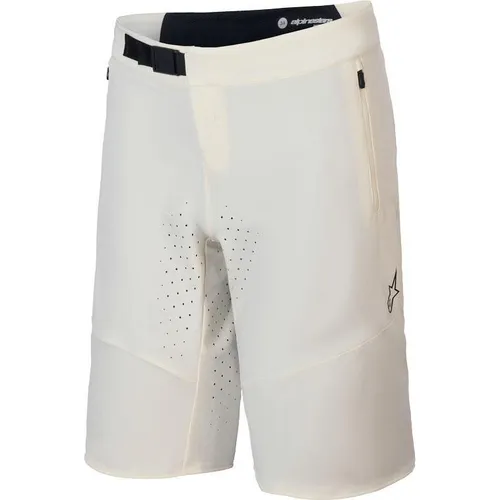 Alpinestars A-Aria Elite Fahrrad Shorts - Fahrradbekleidung mit Laserperforationen für optimale Belüftung, 2 sichere Reißverschlusstaschen und eine versteckte Tasche für mehr Komfort beim Radfahren.
