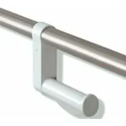 Hewi WC-Papierhalter nachrüstbar, reinweiß von HEWI