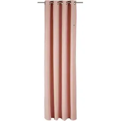 Esprit Ösenschal E-Harp, Altrosa, 140x250 cm - Gardinen & Vorhänge, blickdicht und pflegeleicht, ideal für einen gemütlichen Wohnstil mit skandinavischem Flair.