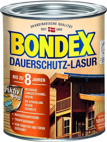 Bondex Dauerschutz-Lasur Eiche 0,75 l - 329914