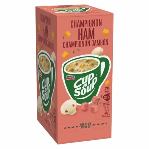 Cup A Soup Champignon & Ham, 21 Stück, Units