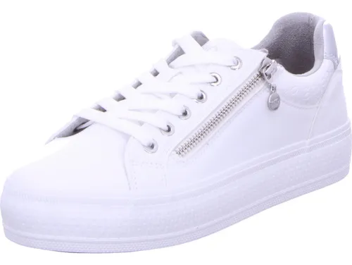 s.Oliver Sneaker mit Reißverschluss und Gummisohle - Stylische Sneaker aus Synthetik mit praktischem Reißverschluss und Gummisohle. Ideal für den Alltag und bequem zu tragen. Perfekte Kombination aus Funktionalität und modernem Design.