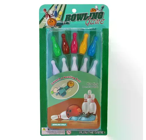 Jonotoys Spiel Bowling Spiel für Kinder - 14 Teile