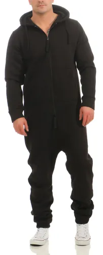 9t5 Herren Jumpsuit Jogger Overall Einteiler Jogging Anzug Trainingsanzug