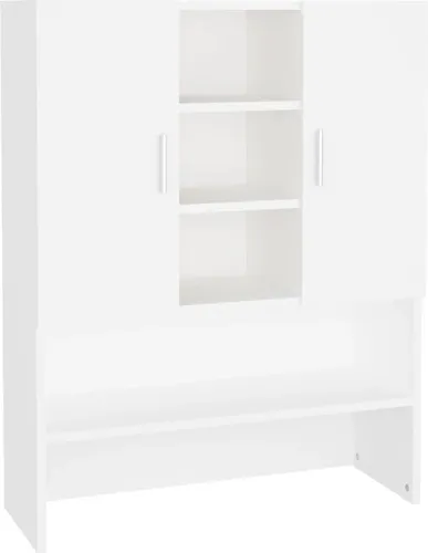 vidaXL Waschmaschinenschrank Weiß 70,5x25,5x90 cm