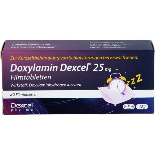Doxylamin Dexcel 25 mg Filmtabletten