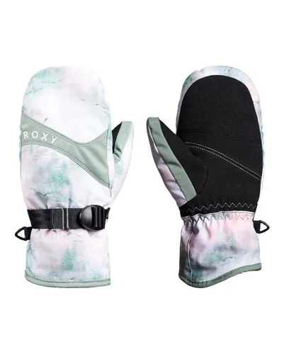 Roxy Jetty - Isolierte Fäustlinge für Mädchen - Handschuhe mit ROXY DryFlight Technologie für zuverlässigen Wetterschutz, aus 100 % recyceltem Material und ideal für kalte Wintertage.