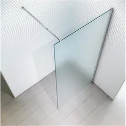 Glaszentrum Hagen Walk-In Duschwand 100x200 cm – Satinierte Eleganz für Ihr Badezimmer - Elegante Walk-In Duschwand aus 10 mm ESG Sicherheitsglas – wahlweise Klarglas oder satiniert. Ideal für individuelle Badezimmergestaltungen und einfache Montage. Pflegeleicht mit wasserabweisender Nano-Beschichtung.